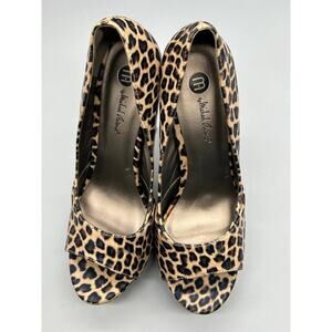 Michael Antonis Women’s Adult Animal Print High Heels Shoes Size 9